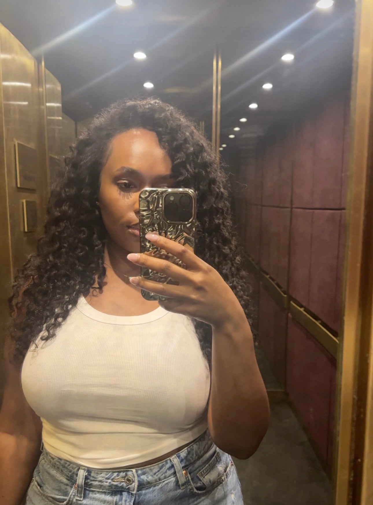 Deep Curly Half Wig