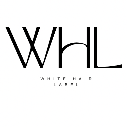 White Hair Label